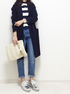 mikaさん（レディース・166cm）の春コーディネート