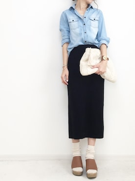 mikaさん（レディース・166cm）の春コーディネート