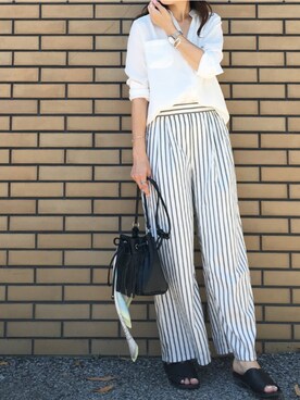 mikaさん（レディース・166cm）の春コーディネート