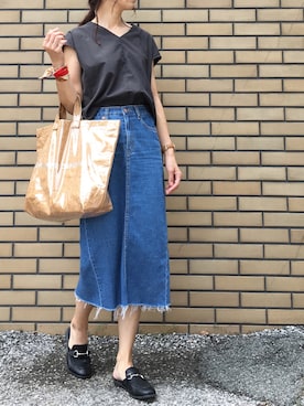 mikaさん（レディース・166cm）の夏コーディネート