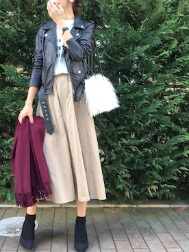 mikaさん(レディース・166cm)の秋コーディネート