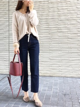 mikaさん(レディース・166cm)の秋コーディネート
