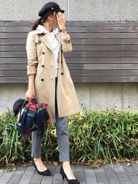 mikaさん（レディース・166cm）の秋コーディネート