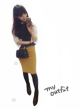 「H&M（エイチ・アンド・エム）のアイテム（ベスト）」を使った、riicoさん（レディース・164cm）の春コーディネート