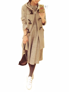 riicoさん（レディース・164cm）の冬コーディネート