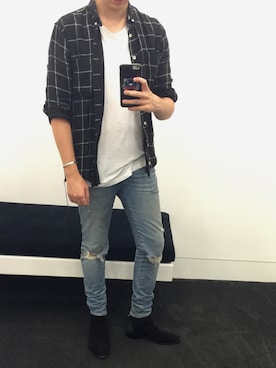 Chris Pollockさんのコーディネート