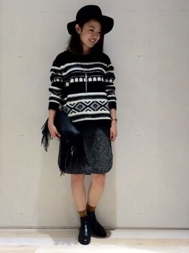 hiroさん（レディース・157cm）の秋コーディネート