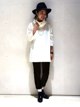 hiroさん（レディース・157cm）の冬コーディネート