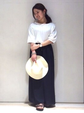 hiroさん（レディース・157cm）の春コーディネート