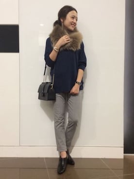 hiroさん（レディース・157cm）の秋コーディネート