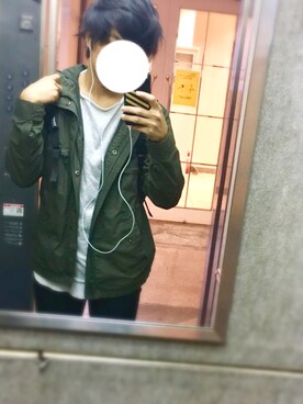 「GAP（ギャップ）のアイテム（マウンテンパーカー）」を使った、しばさん（メンズ・165cm）の秋コーディネート