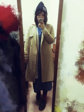 「5（ファイブ）のアイテム（ワンピース/ドレス）」を使った、corinkoさん（レディース・169cm）の春コーディネート