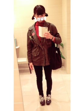 「エコバッグ」｜ゆ な なさん（メンズ・164cm・10代）の冬コーディネート