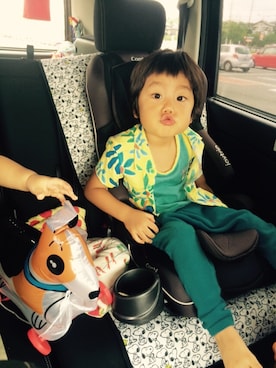 とわもっち☺︎さん（キッズ・100cm）の秋コーディネート