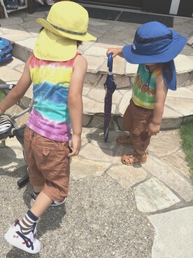 とわもっち☺︎さん（キッズ・110cm）の夏コーディネート