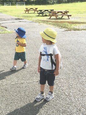 とわもっち☺︎さん（キッズ・110cm）の夏コーディネート