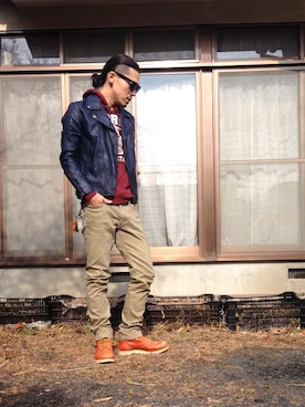 ボブさん（メンズ・170cm）の冬コーディネート