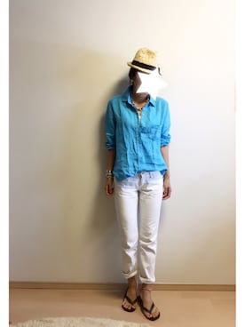 hirokoさん（レディース・166cm）の夏コーディネート