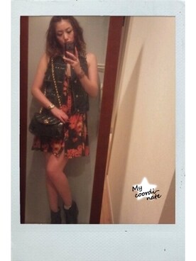 「Jeffrey Campbell（ジェフリーキャンベル）のアイテム（シューズ）」を使った、chiro410さんの夏コーディネート
