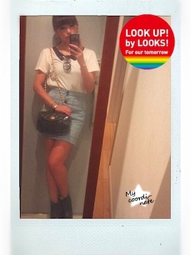 「Jeffrey Campbell（ジェフリーキャンベル）のアイテム（シューズ）」を使った、chiro410さんの夏コーディネート