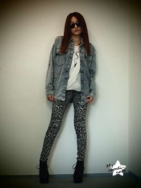「Jeffrey Campbell（ジェフリーキャンベル）のアイテム（シューズ）」を使った、chiro410さんの春コーディネート