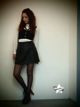 「Jeffrey Campbell（ジェフリーキャンベル）のアイテム（シューズ）」を使った、chiro410さんの春コーディネート