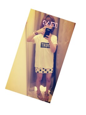 sakinboさん（レディース・146cm）の春コーディネート