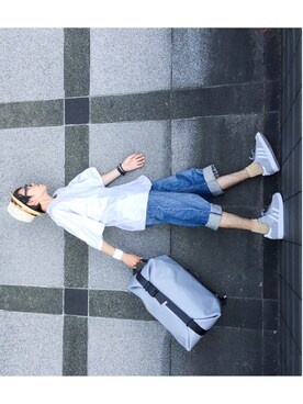 「G-SHOCK」｜のろ助さん（メンズ・177cm）の夏コーディネート