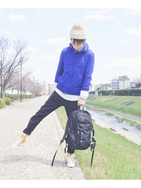 のろ助さん（メンズ・177cm）の春コーディネート