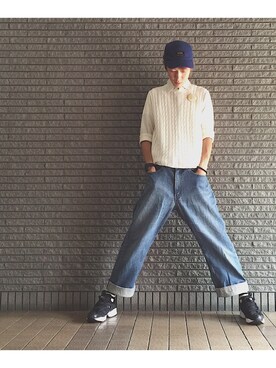 「Reebok（リーボック）のユニセックス リーボック インスタ ポンプフューリー ブラック Reebok INSTAPUMP FURY OG V65750（スニーカー）」を使った、のろ助さん（メンズ・177cm）の夏コーディネート