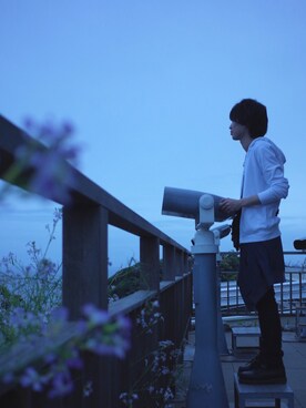 「URBAN RESEARCH（アーバンリサーチ）のアイテム（ノーカラージャケット）」を使った、ちきぞーさん（メンズ・170cm）の春コーディネート