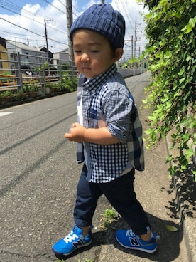 さくいちさん（キッズ・100cm）の夏コーディネート