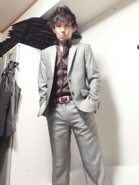 TORNADO MARTのスーツジャケットを使ったメンズ人気ファッション