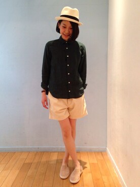 Bshop横浜店さん（レディース・157cm）の春コーディネート