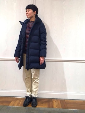Bshop横浜店さん（レディース・161cm）の冬コーディネート
