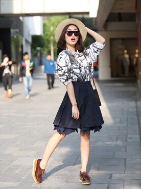 山岸さんのコーディネート