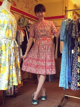 「Irregular Choice（イレギュラーチョイス）のアイテム」を使った、代官山セレクトショップWild Lilyさん（レディース・162cm）の夏コーディネート