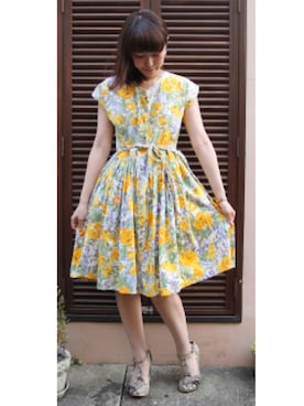 「Irregular Choice（イレギュラーチョイス）のアイテム」を使った、代官山セレクトショップWild Lilyさん（レディース・162cm）の夏コーディネート