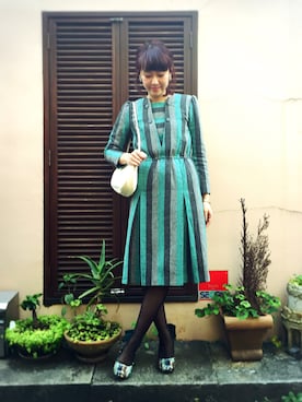 「Irregular Choice（イレギュラーチョイス）のアイテム」を使った、代官山セレクトショップWild Lilyさん（レディース・162cm）の秋コーディネート