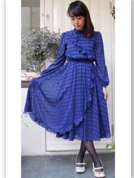 「Irregular Choice（イレギュラーチョイス）のアイテム」を使った、代官山セレクトショップWild Lilyさん（レディース・162cm）の秋コーディネート