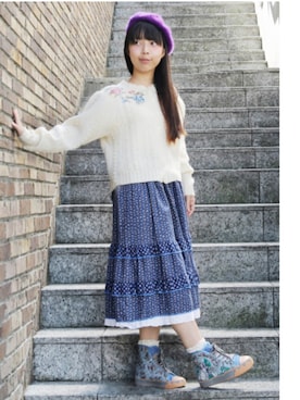 「Irregular Choice（イレギュラーチョイス）のアイテム」を使った、代官山セレクトショップWild Lilyさん（レディース・159cm）の秋コーディネート