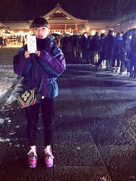 AOI YAMADA@aorizumuさん（レディース・158cm）の冬コーディネート