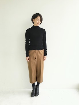 「アイテム（パンプス）」を使った、SHOUCHANさん（レディース・166cm・30代）の秋コーディネート