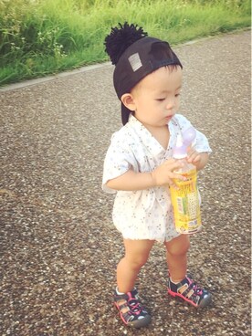 toricoさん（キッズ・80cm）の夏コーディネート