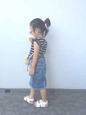 hinatさん(キッズ・100cm)の夏コーディネート