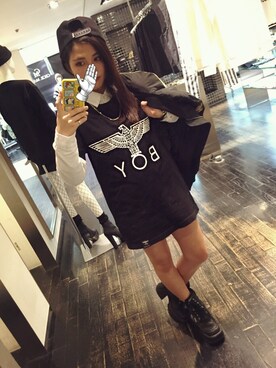 ななちぇるさん(レディース・153cm)の冬コーディネート