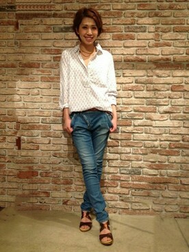 hamaさん（レディース・162cm）の春コーディネート