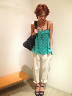 hamaさん（レディース・162cm）の春コーディネート