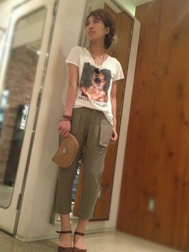 hamaさん（レディース・162cm）の春コーディネート