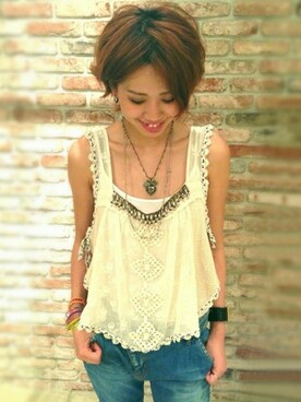 hamaさん(レディース・162cm)の夏コーディネート